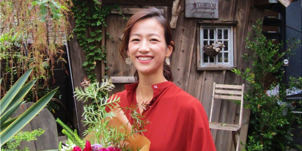 「自分の好きを小さく始める」  前田有紀　フラワーアーティスト