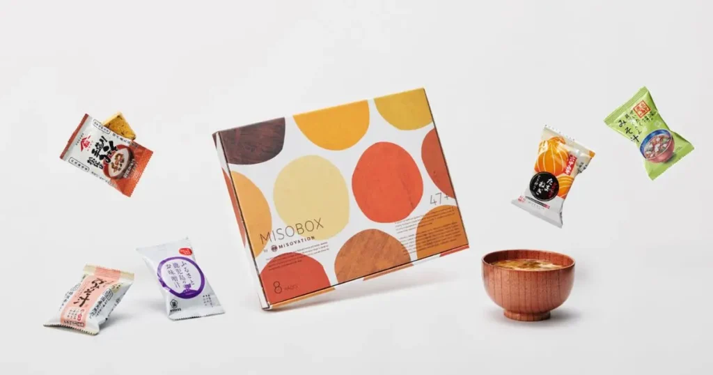 フリーズドライの「クラフト味噌汁」をお届けする定期便 MISOBOX（ミソボックス）
